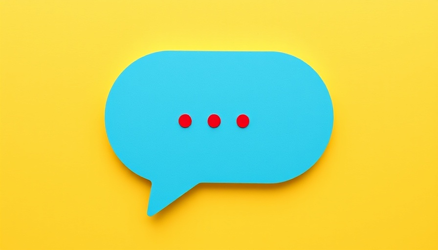 Minimalist speech bubble with ellipsis, impact of words on friendships.
