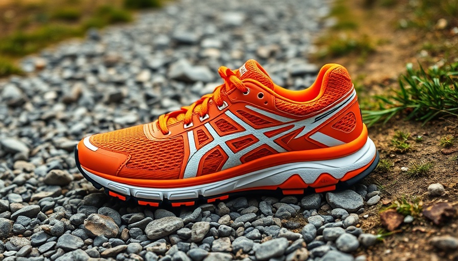 Hoka Mafate X trail running shoes on rocky path, review image.