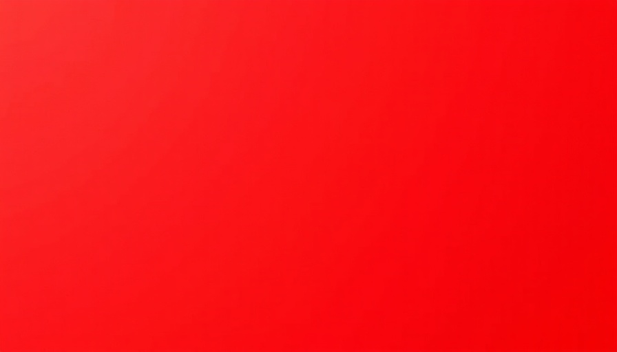 Bright red background representing a solid color concept.