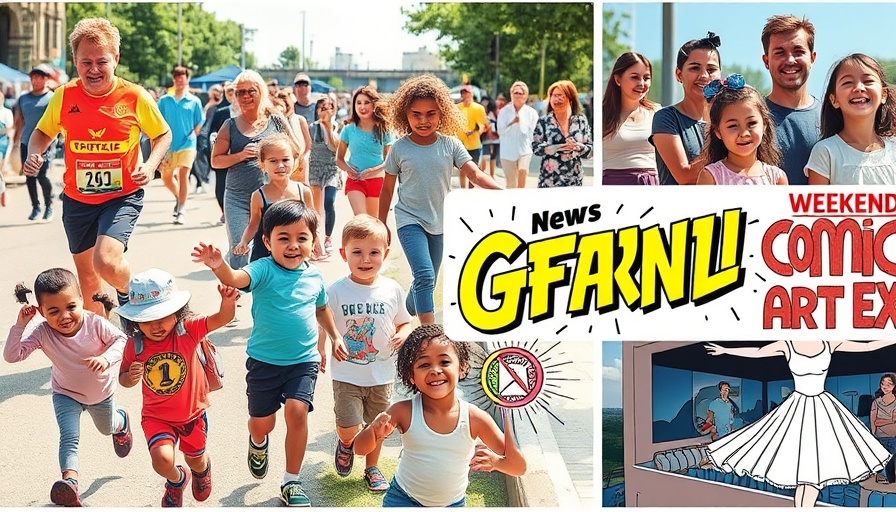 Kids enjoying activities in San Antonio collage.