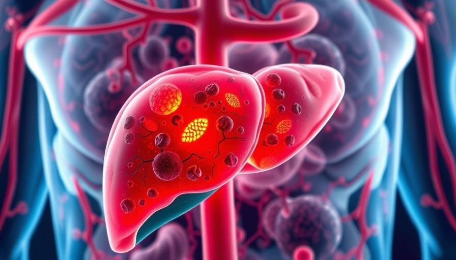 Hormone effects on reversing fatty liver disease illustrated.
