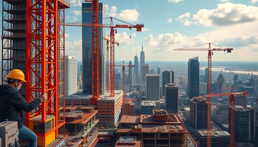 Dallas construction updates in bustling cityscape