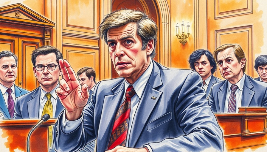 Courtroom sketch of testimony in the Sean Diddy Combs trial.