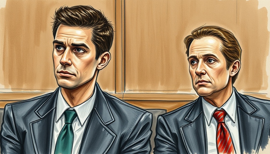 Courtroom sketch with text messages in trial involving Sean Diddy Combs.
