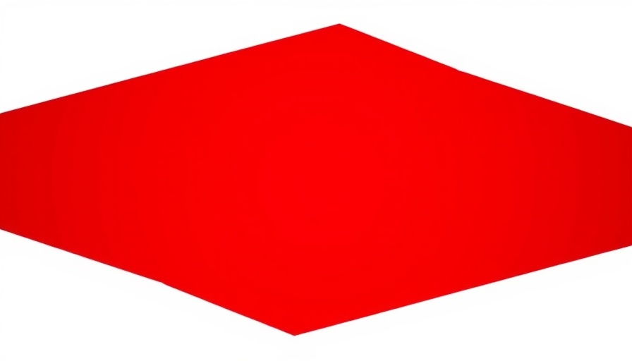 Solid red square image