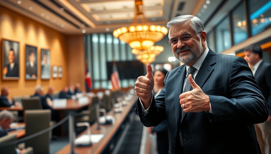 Government meeting and prominent figure, thumbs up gesture, national budget news.