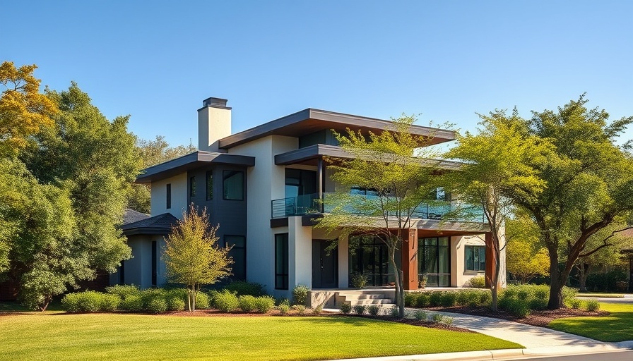 Modern home in Central Austin illustrating home prices context.