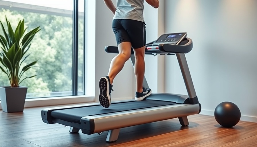 Black treadmill in home gym setting, best treadmills for your home gym