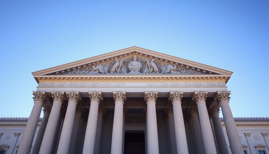 U.S. Supreme Court building representing discussions on Venezuelan migrant protections.