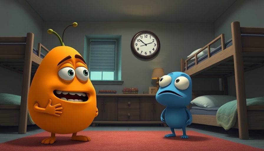 Gumball and friend in a comical scene on Hulu.