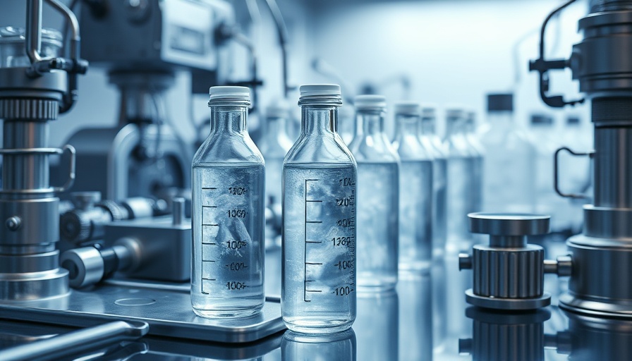 Futuristic laboratory with biological tools and frozen ethanol.