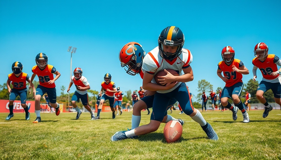 Brain injury assessment framework in youth football tackle scene.