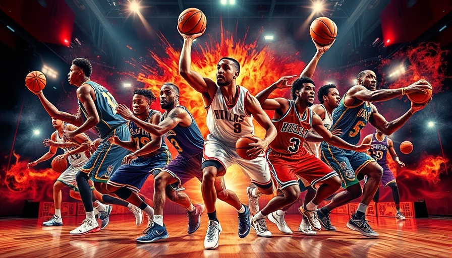 Dynamic NBA Playoffs highlights promotional banner of Wolves vs Thunder.