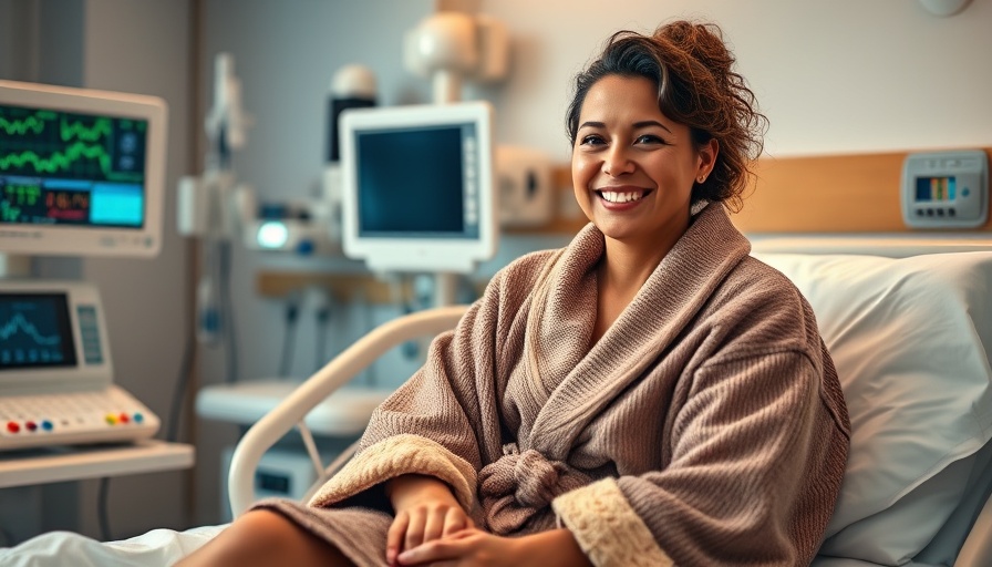 Smiling woman in hospital setting discussing Medicaid coverage for GLP-1 obesity treatment.