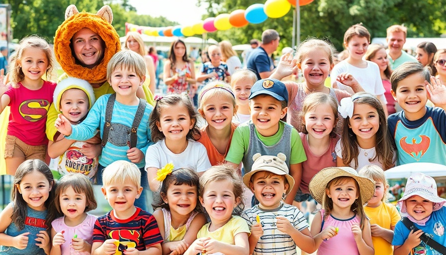 Images of kids enjoying weekend events in San Antonio.