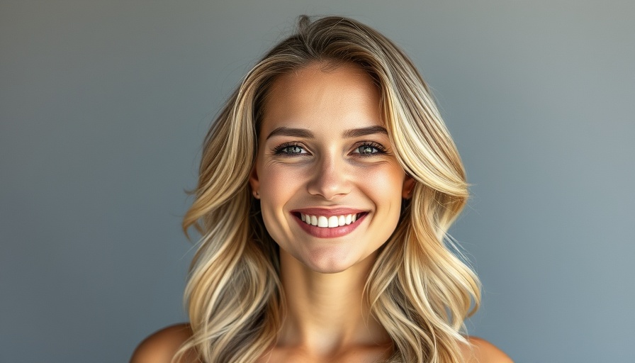 Smiling woman embodying a healthy lifestyle.