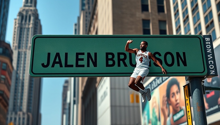 New York City co-names streets after Knicks players, featuring Jalen Brunson.