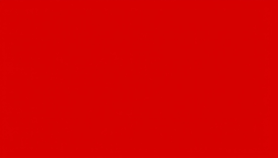 Solid red square as background