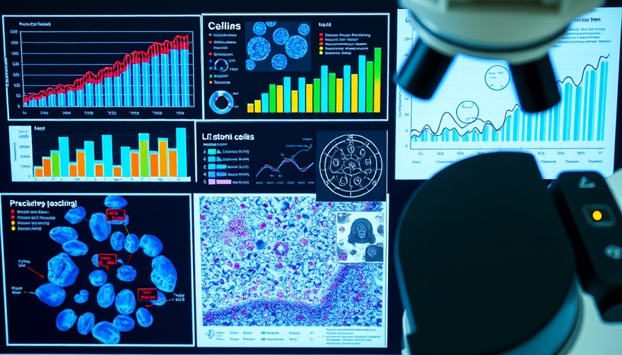 Scientific charts and microscopy for new drug blood-brain barrier Alzheimer's research.