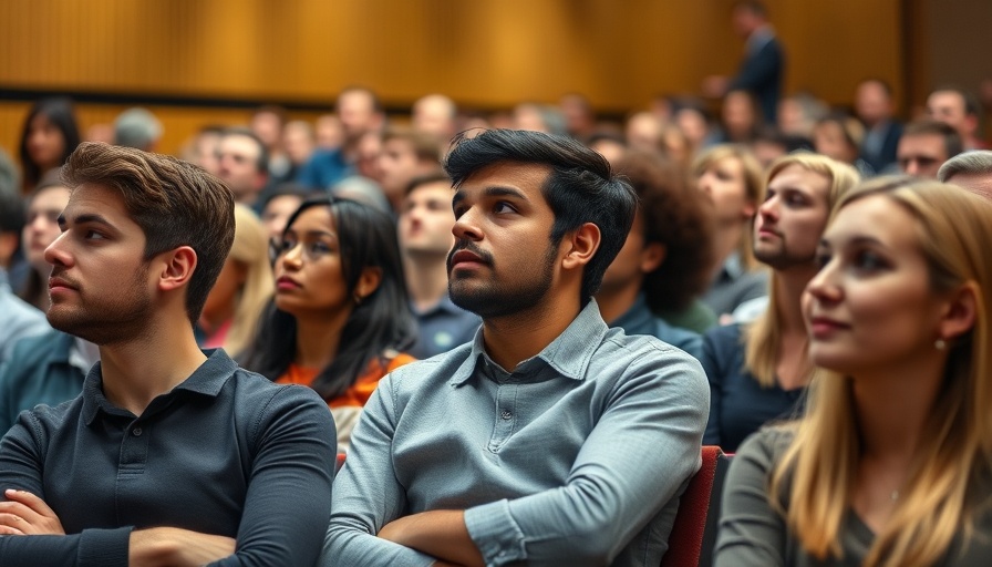 Students attending a lecture related to national education policy.