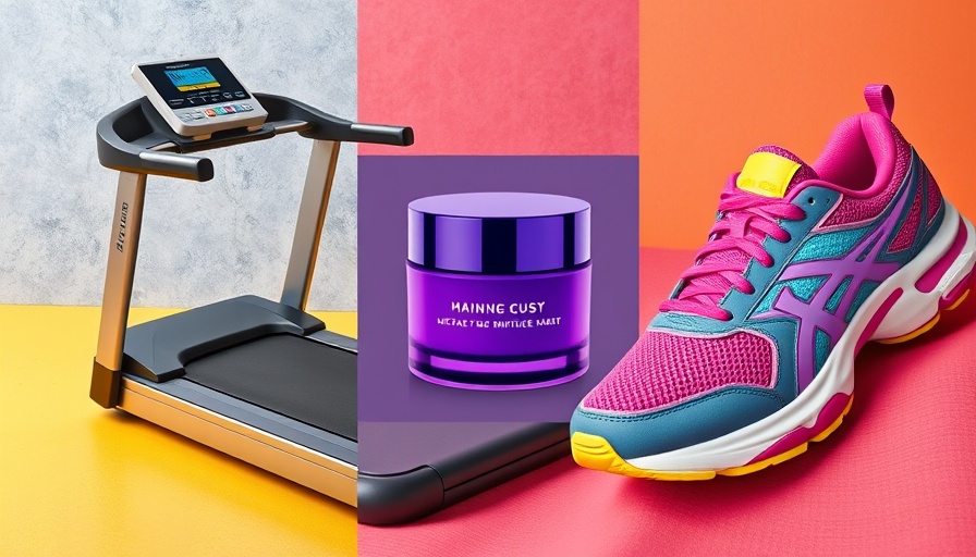 Amazon Memorial Day Deals vibrant product collage with treadmill, eye cream, and shoe.