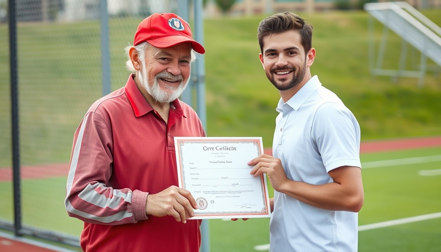 San Antonio local news: Outdoor event with certificate presentation