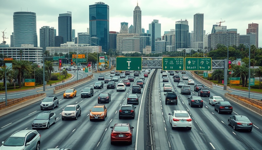 Los Angeles traffic signals focus on California electric vehicle mandate news.