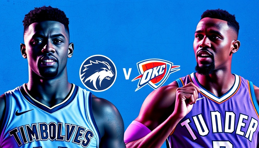 NBA playoffs promotional graphic with players and commentators.