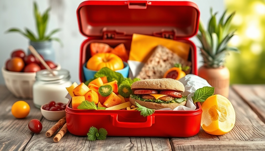 Healthy lunchbox representing Lewisville ISD meal price increase.