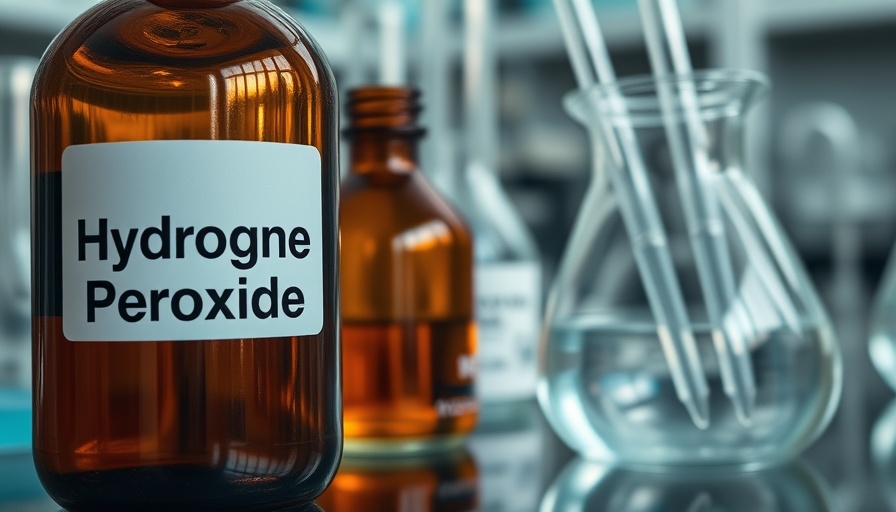Laboratory setup highlighting benefits of hydrogen peroxide