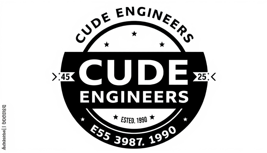 Cude Engineers logo celebrating 45 years of service.