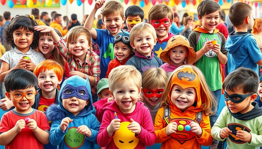 Fun kids activities at free events in Houston collage.