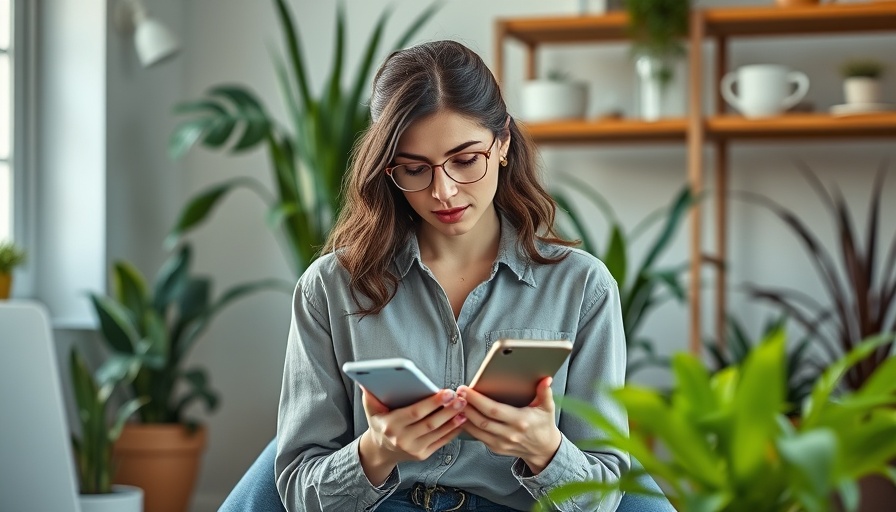 Self-employed woman multitasking in home office, heart attack risk