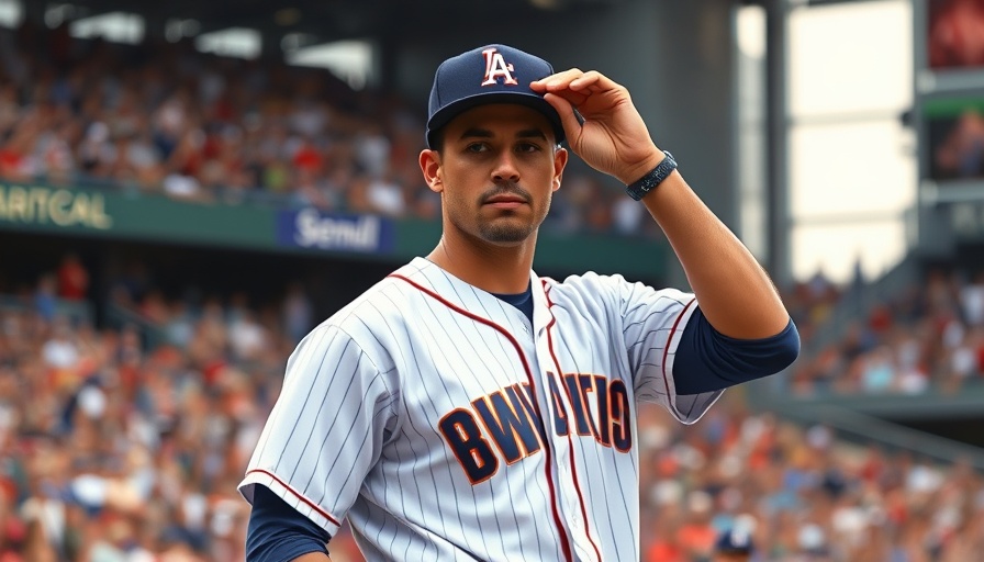 MLB player on field adjusting cap, highlighting online threats in sports betting.