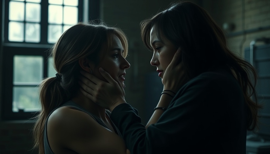 Emotional scene from Bring Her Back Australian Horror Film.