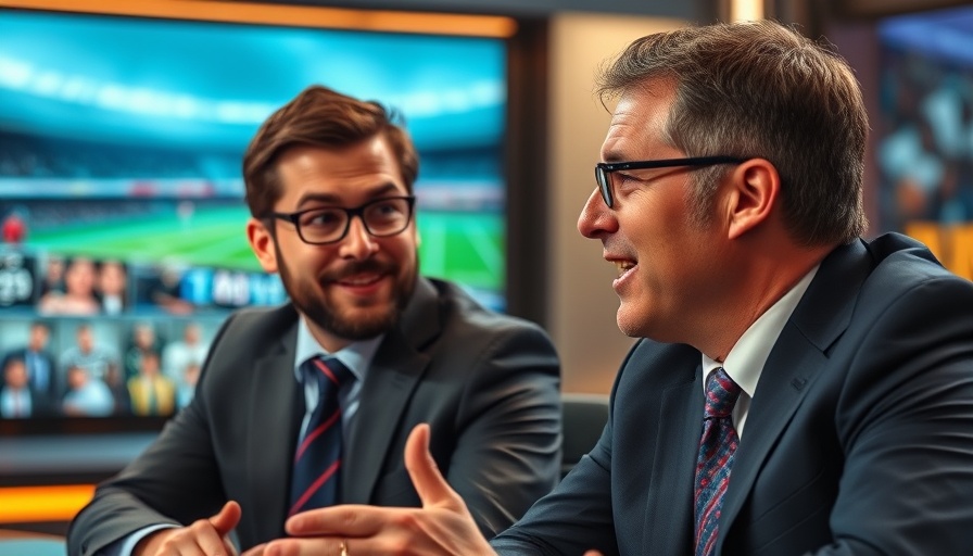 Animated sports commentators discuss Knicks force Game 6 on ESPN.