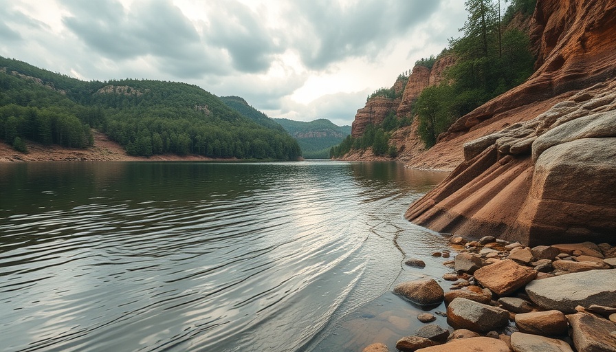 Canyon Lake drought updates: Exposed shoreline and water levels.