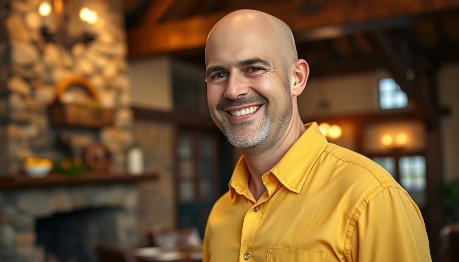San Antonio local news: man in yellow shirt at banquet hall