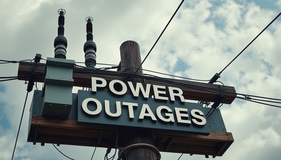 Houston power outage maps utility pole with transformers.