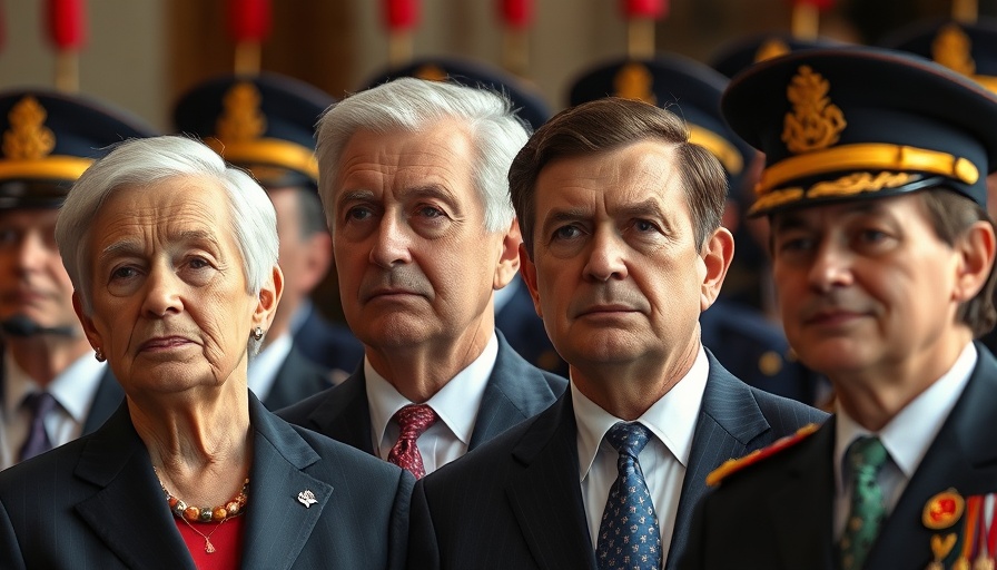 Political leaders in a formal ceremony discuss US-China trade deal violation.