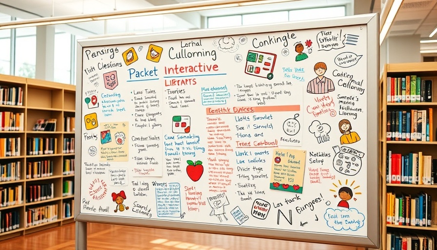 San Antonio local news feature: library memory board with notes and bookshelves.
