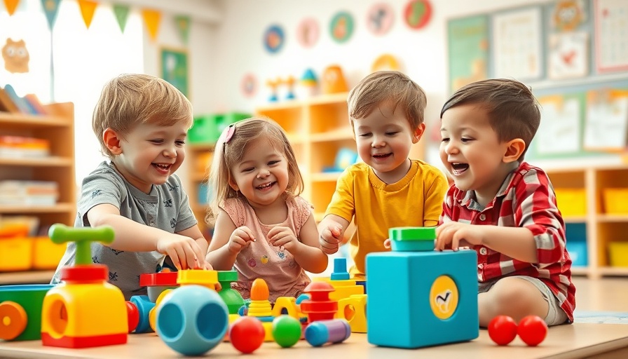 Children enjoying early childhood education activities in Flower Mound.