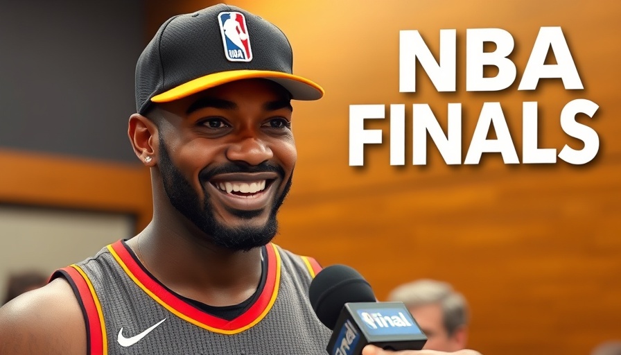 NBA Finals predictions 2025 discussion with basketball player and reporter.