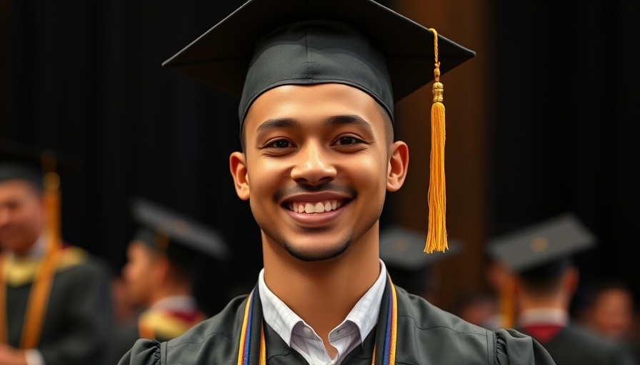 Denver grad surprises classmates at graduation ceremony.