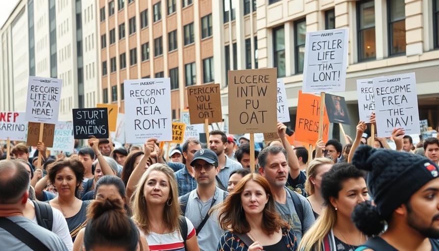 Anti-ICE protests in Los Angeles with diverse peaceful protesters.