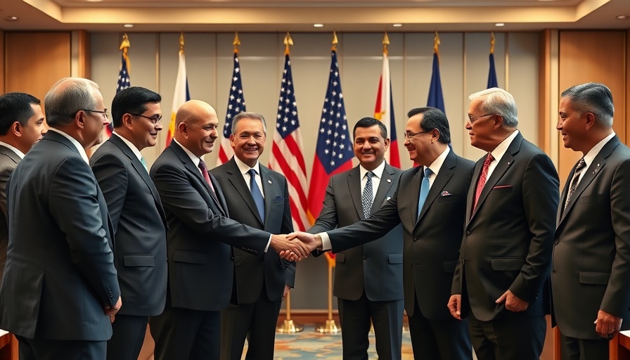 Diplomatic officials in a meeting highlighting US-Philippines relations.