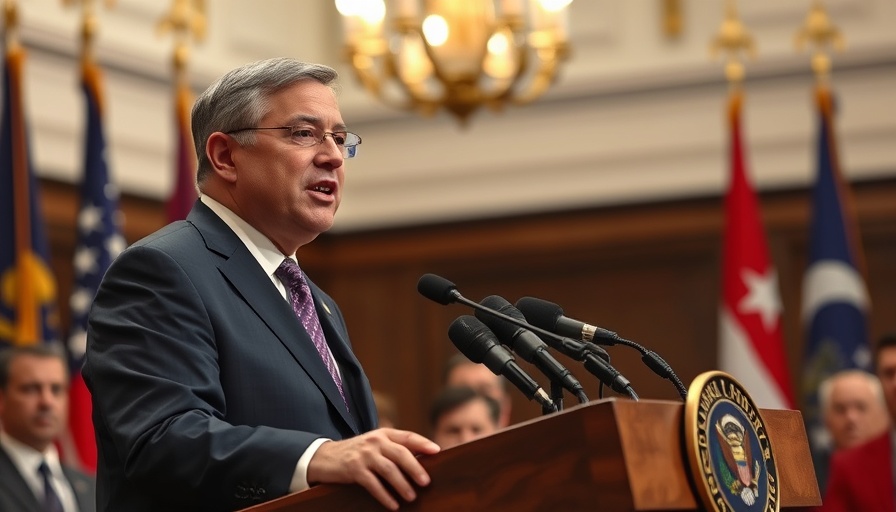 Government official discusses Los Chapitos sanctions at press conference.