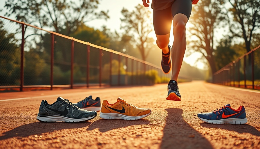 Nike running shoes 2025 in a dynamic collage.