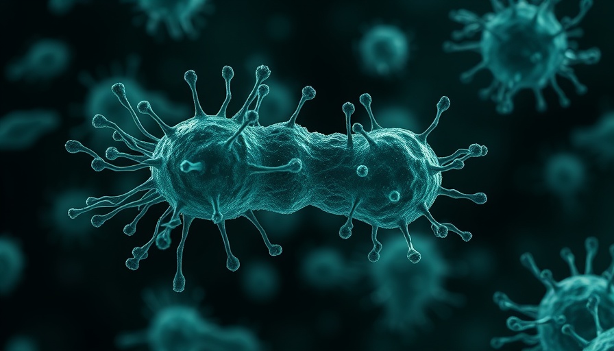 Microscopic view of salmonella bacteria emphasizing outbreak risk.