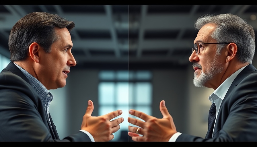 Discussion highlighting 23andMe data privacy concerns, serious expressions.